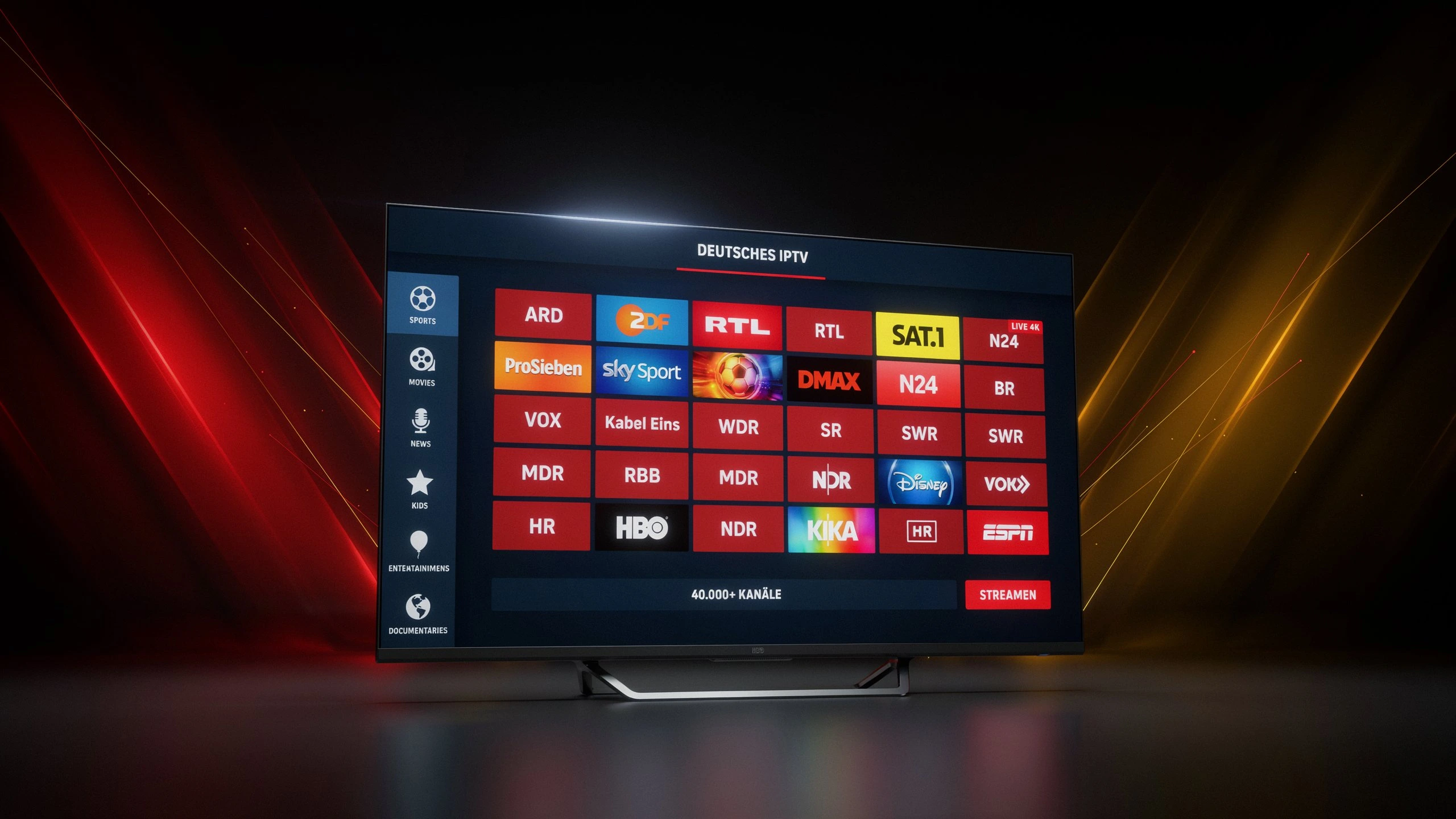 German IPTV Sender